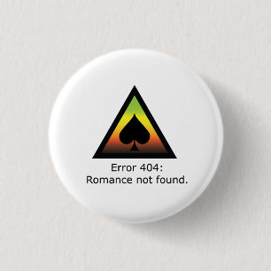 Romance 404 3 cm round badge