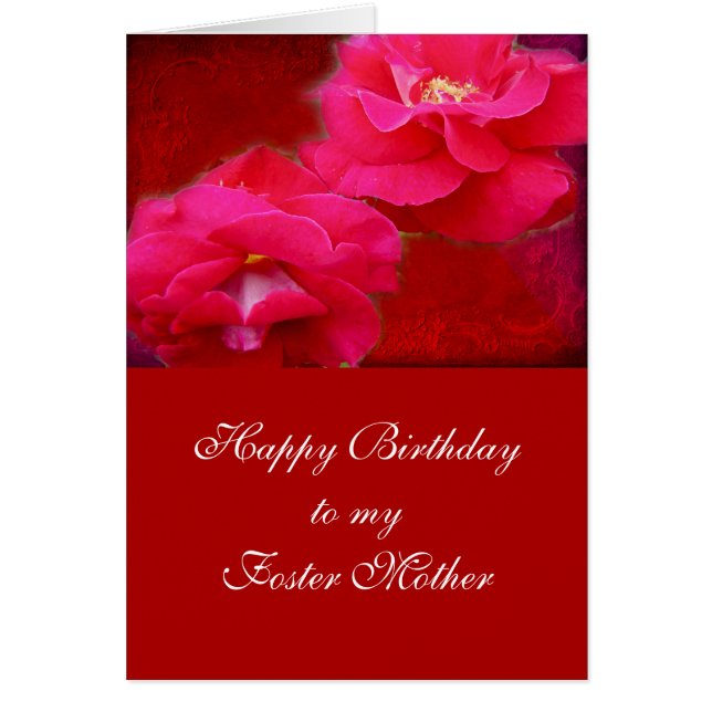 Romance and Red Roses - Birthday Greetings (Front)