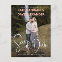 Romance Book Cover Photo Save the Date