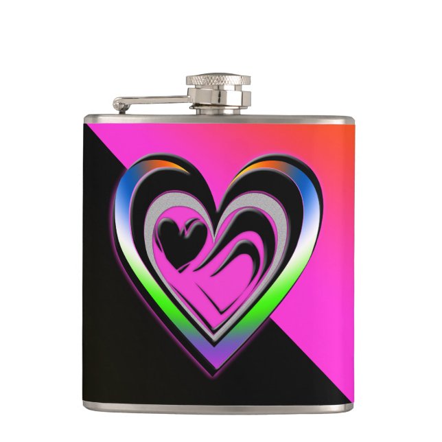 Romance Hip Flask (Front)