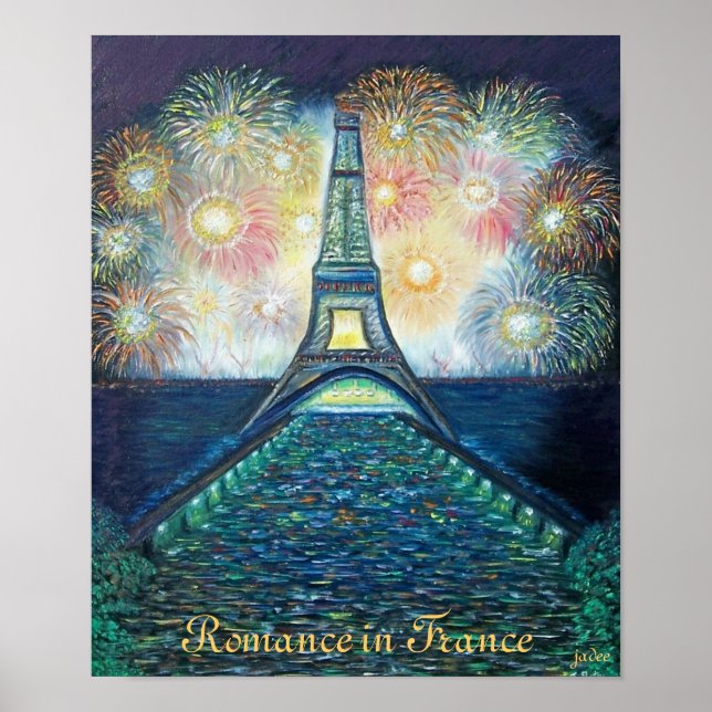 Romance in France Poster Print (Front)
