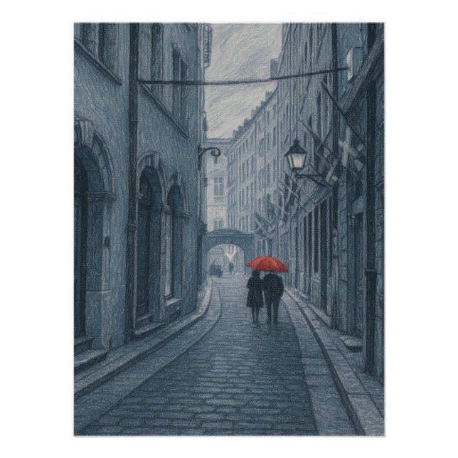 Romance in Lyon Poster (Front)