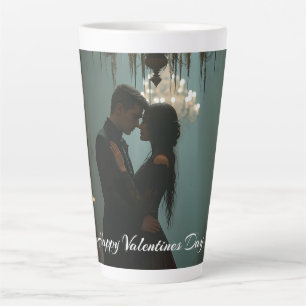 Romance in the Rose Hall for Valentine's Day Latte Mug