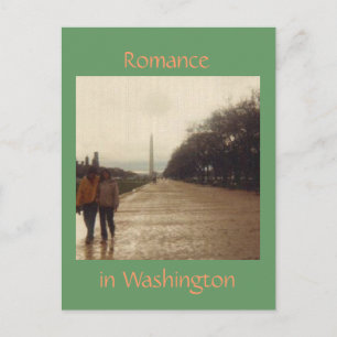 Romance in Washington Postcard