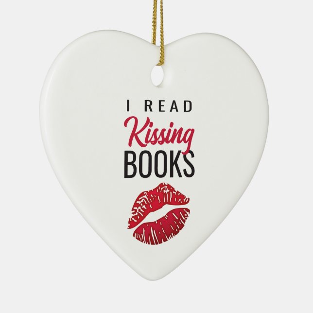 Romance Reader Ornament (Right)