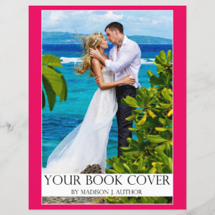 Romance Writer Book Cover   Author Photo Back Pk Flyer