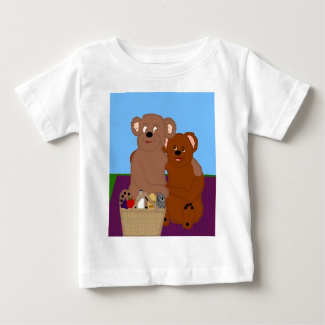 Romancing the Bear Toddler Tee (Front)