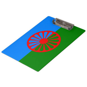Romani Flag Clipboard