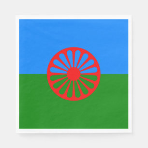 Romani Flag Napkin