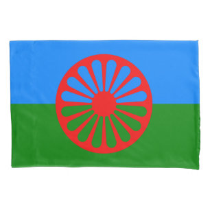 Romani Flag Pillowcase