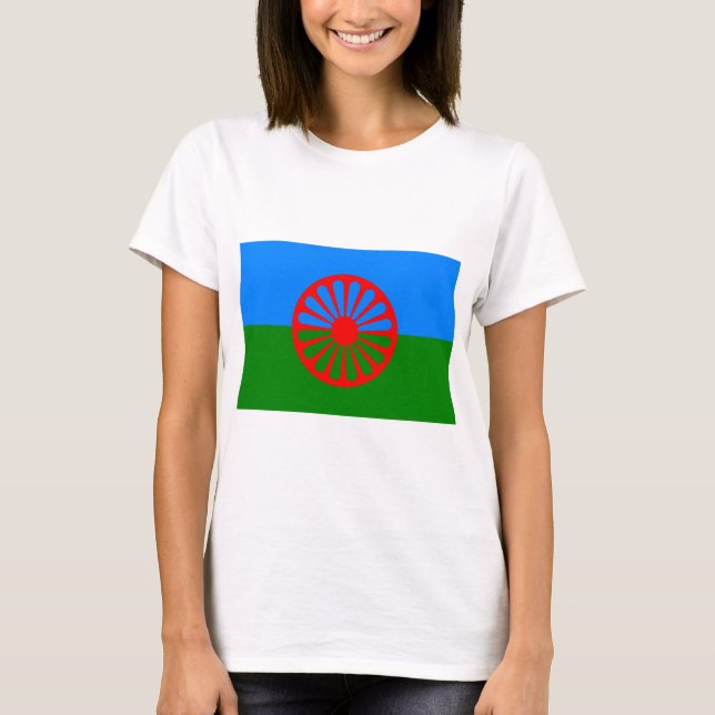 Romani Flag T-Shirt (Front)