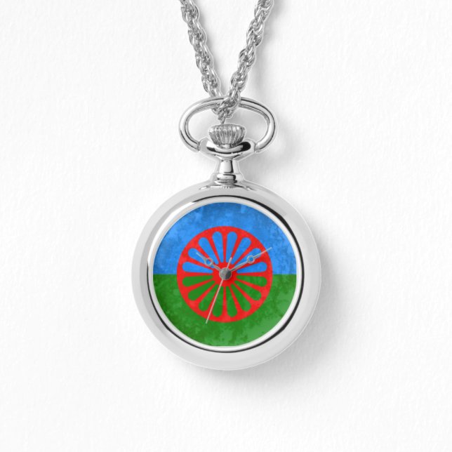 Romani flag watch (Front)