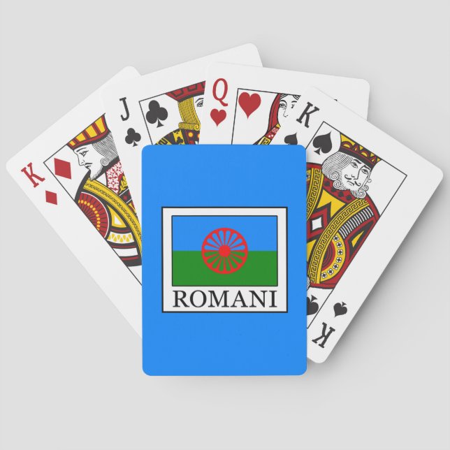 Romani Playing Cards (Back)