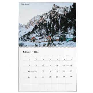 Romania 2024 Two Page Large Calendar, White Calendar