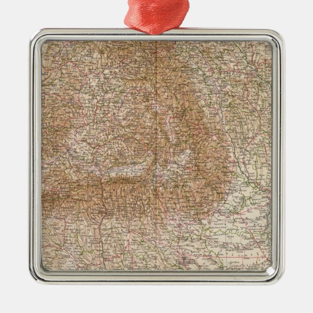 Romania 7980 metal tree decoration (Front)