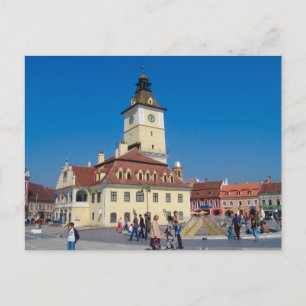 Romania, Brasov,  Main city Square Postcard