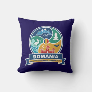 Romania Carpathians Danube Transylvania Cushion