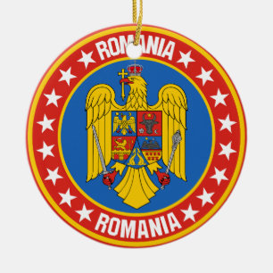 Romania                                            ceramic ornament