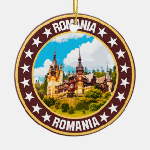 Romania                                            ceramic ornament