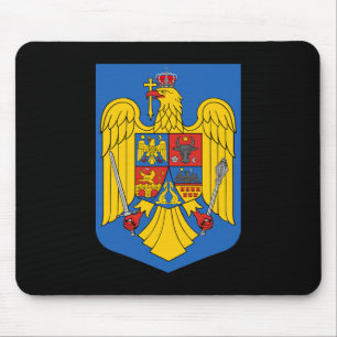 Romania country coat arms symbol emblem flag mouse pad