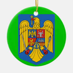ROMANIA* Custom Christmas Ornament