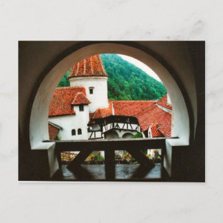 Romania, Dracula's castle, Bran, Transylvannia, Postcard