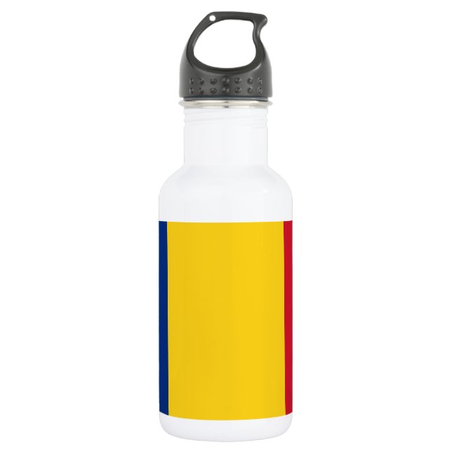 Romania Flag 532 Ml Water Bottle (Front)