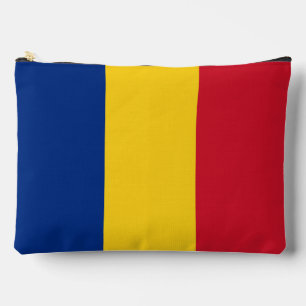 Romania flag accessory pouch