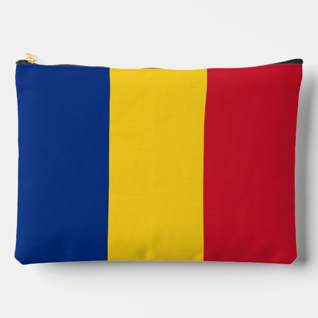 Romania flag accessory pouch (Front)