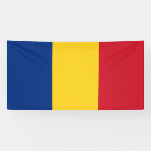 Romania Flag Banner