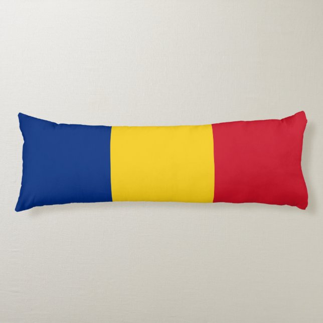 Romania Flag Body Cushion (Front)