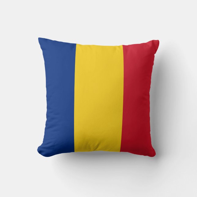 Romania Flag Cushion (Front)