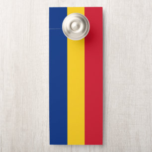 Romania flag door hanger