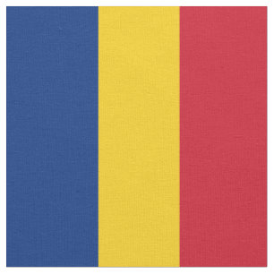 Romania flag fabric