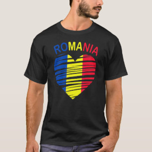 Romania Flag For Proud Romanian T-Shirt