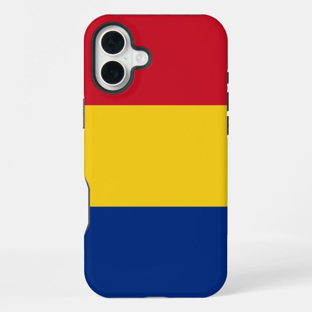 Romania Flag iPhone Case (Back)