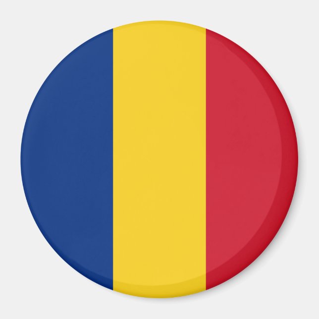 Romania Flag Magnet (Front)