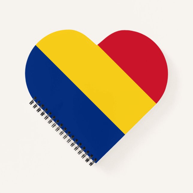 Romania Flag Notebook (Front)
