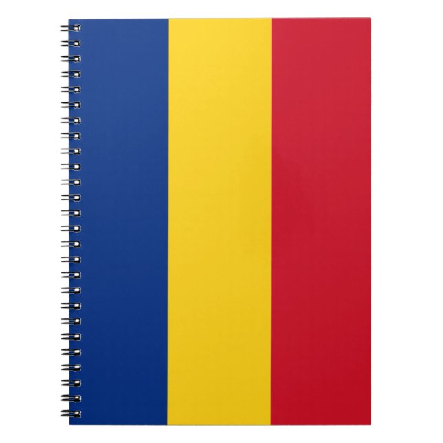 Romania Flag Notebook (Front)