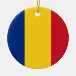 Romania Flag Ornament