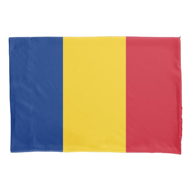 Romania Flag Pillowcase (Front)