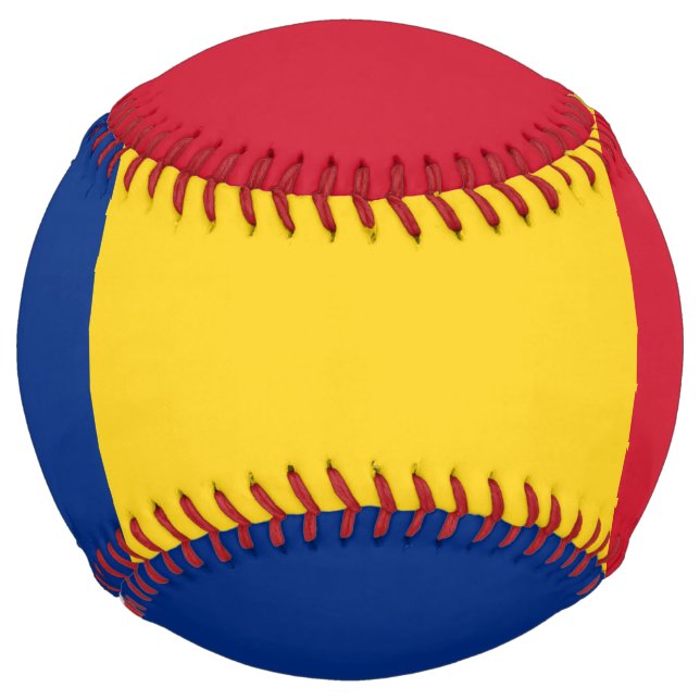 Romania Flag Softball (Front)