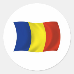Romania Flag Sticker
