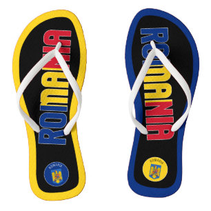 Romania Flag Superb Patriotic Thongs