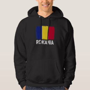 Romania Flag Support Romanian People Women Men Hoodie