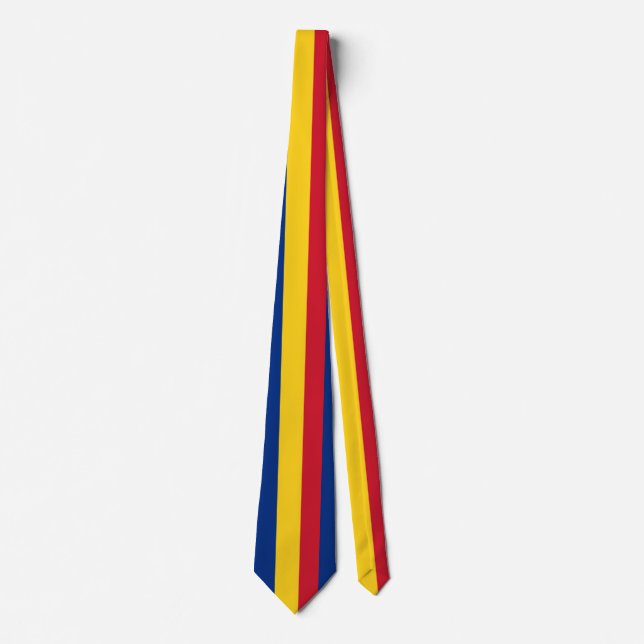 Romania Flag Tie (Front)