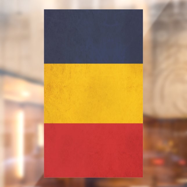 Romania Flag Vintage Design (Sheet 2)