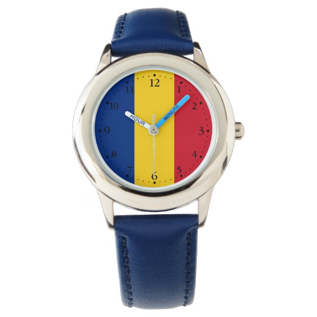 Romania Flag Watch (Front)