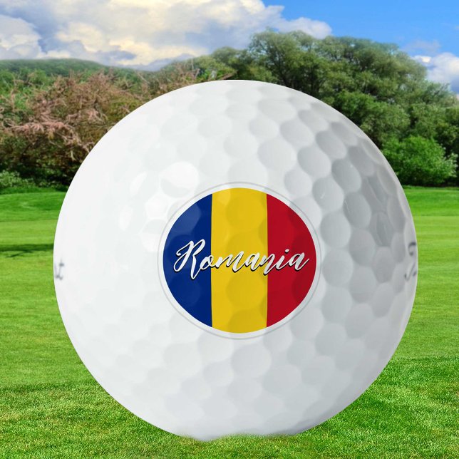 Romania Golf Balls, Flag Golfers / Patriots Balls (Creator Uploaded)