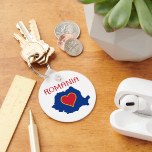 Romania Key Ring